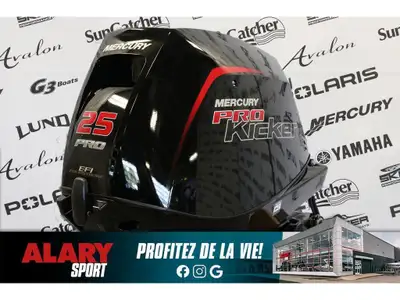 Welcome to Alary Sport Ontario Mercury 25EXLPT PK EFI PIED X-LONG (25 POUCES) 2026 Ce moteur hors-bo...