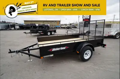 Welcome to Longhaul Trailer Sales Inc Come take a look at this light weight 6x10 estate utility trai...