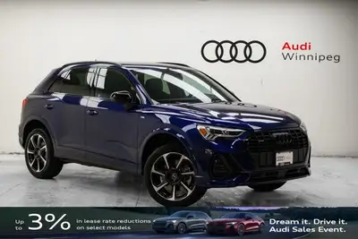 This Audi Q3 boasts a Intercooled Turbo Regular Unleaded I-4 2.0 L/121 engine powering this Automati...