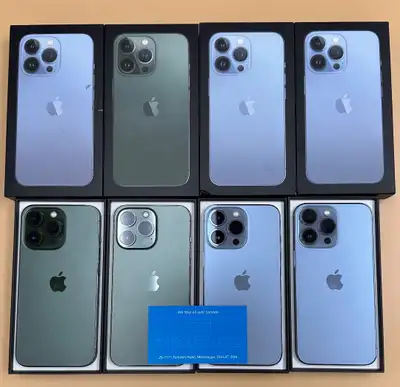 iPhone 13 MINI,13,13 PRO, 13 PRO MAX-128GB/256GB/512GB, View more