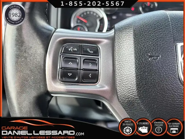 Ram 1500 Classic WARLOCK 4 X 4 CREW CAB BTE 5.7 PIEDS, HEMI 2022 in Cars & Trucks in St-Georges-de-Beauce - Image 29