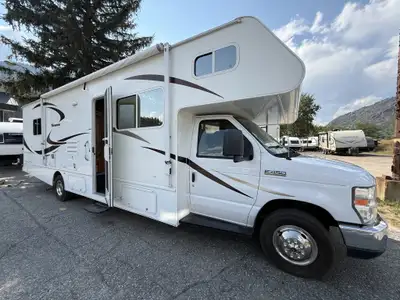 Welcome to Rock Island RV air conditioning;awning;cruise control;generator;microwave;oven;rear back...