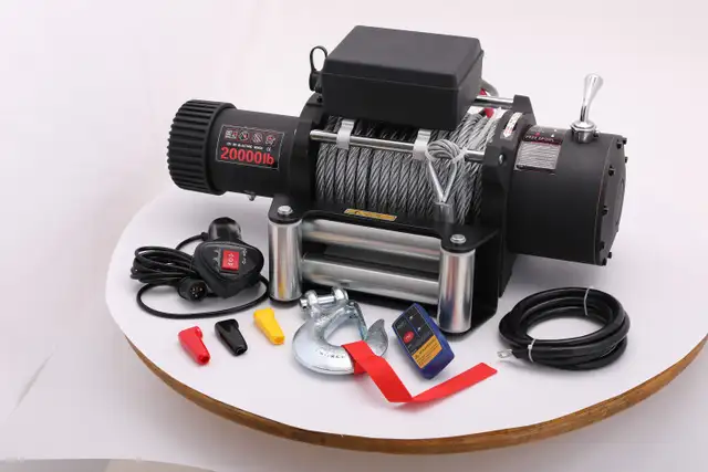 20000LB 12V Electric Winch – Heavy Duty 7.8HP Series SU20000 in Heavy Equipment Parts & Accessories in Prince Albert - Image 7
