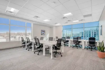 Large office space for 50 persons available for rent on flexible terms, so you can add space or even...
