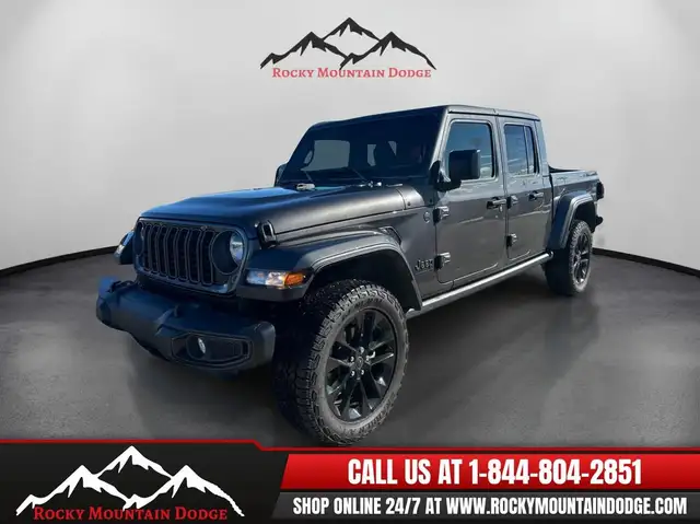 GREAT DEAL! 2025 JEEP GLADIATOR NIGHTHAWK EDITION FOR $399 B/W 