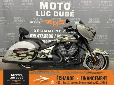 Victory Motorcycles Cross Country 2014 SEULEMENT 31 417 KM FREINS ABS RADIO CRUISE CONTROL DOSSIER P...