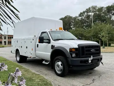 2008 Ford F-450 SD Regular Cab Dually Diesel 2WD Service Truck Mobile Workshop, 6.4L, 8 cylinder, 2...