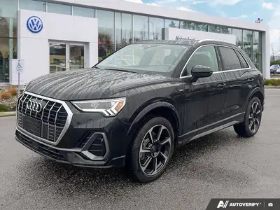 Elevate your daily drive with the commanding presence of this 2024 Audi Q3 Progressiv, a sophisticat...