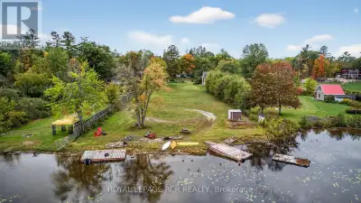 A Unique Waterfront Property located in the Quaint Lakeside Hamlet of Port Stanton. Build your own C...
