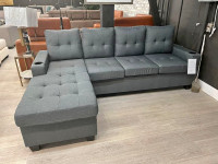 Blissful Ensemble: Modern Four-Seater Sectional Sofa