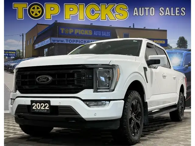 2022 Ford F-150 Black Appearance Pkg, One Owner, Accident Free!