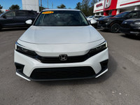 2023 Honda Civic EX White FWD CVT 2.0L I4 DOHC 16V i-VTEC Odometer is 40261 kilometers below market... (image 2)