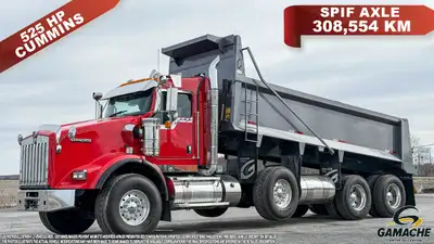 Heavy truck / Camion lourd - # STOCK: C-37291 2021 KENWORTH T800B BENNE BASCULANTE / CAMION DOMPEUR...