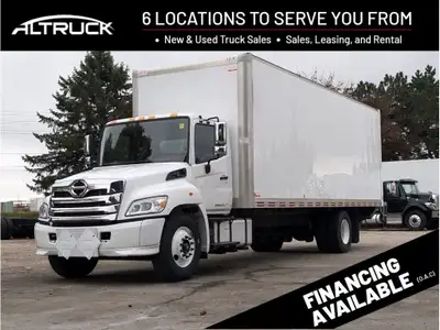 *Please call in advance to schedule a viewing!* 2023 HINO L7 26FT VAN BODY WITH LIFT GATE Stock #: 1...