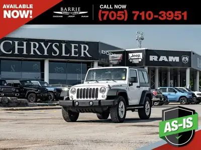Welcome to Barrie Dodge Chrysler Jeep. You certify, you save on As-Traded vehicles! Vehicle Sold AS-...