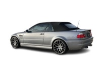 2005 BMW M3 Base 3.2L 6-Cylinder SMPI DOHC 24V 2D Convertible RWD 6-Speed Silver Gray Metallic Rear... (image 5)