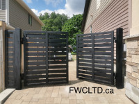 Driveway Gates, Railings, Gates, Fences- Custom Fabrication