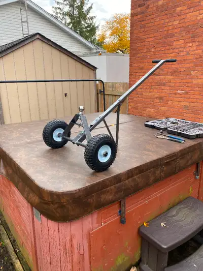 Trailer dolly for sale. Brand new in box. Retails for $199.99 + tax @ Peavey Mart. Asking $90 Firm....