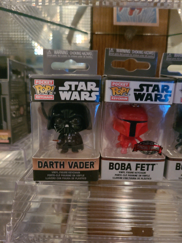 Star War funko pocket keychain at $10 each in Arts & Collectibles in Calgary - Image 2