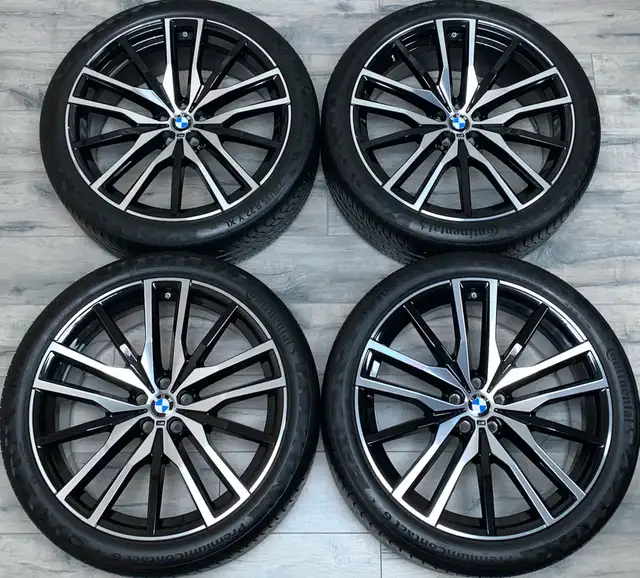 2021 BMW X5 / X6 22" OEM Rims & Tires & TPMS *BRAND NEW* in Tires & Rims in Markham / York Region - Image 2
