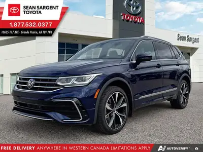 Experience refined driving with the 2024 Volkswagen Tiguan SE R-Line Black, now available at Sean Sa...
