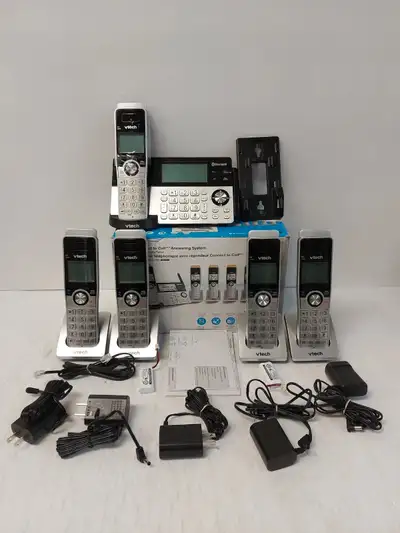 (87065-1) VTech 158128-5 5pc Cordless Home Phone Set, View more