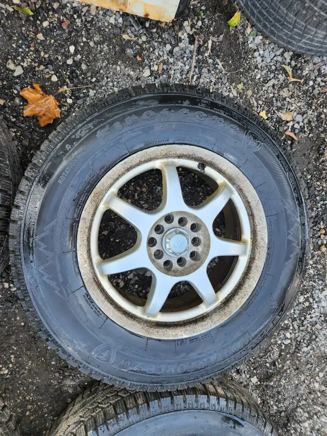 225 70 16 - RIMS AND TIRES - WINTER - TOYOTA RAV4 AND OTHERS in Tires & Rims in Kitchener / Waterloo - Image 4