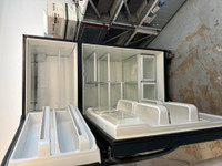 2185-Réfrigérateur Frigidaire 32’’ gallery noir congélateur en h