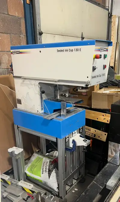 Pad Printer 5" dia print area German Made Tampo Brand, View more