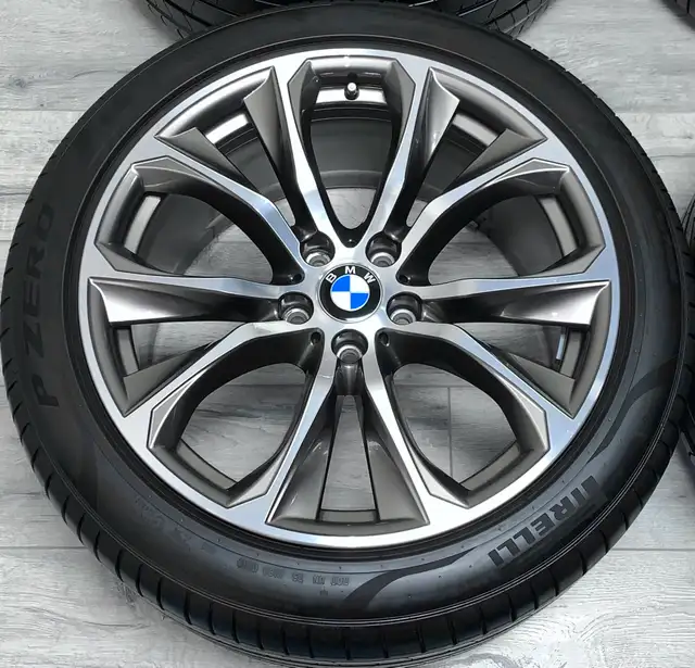 2018 BMW X5 / X6 OEM 20" Rims & RF Tires 99% *AMAZING* in Tires & Rims in Markham / York Region - Image 3