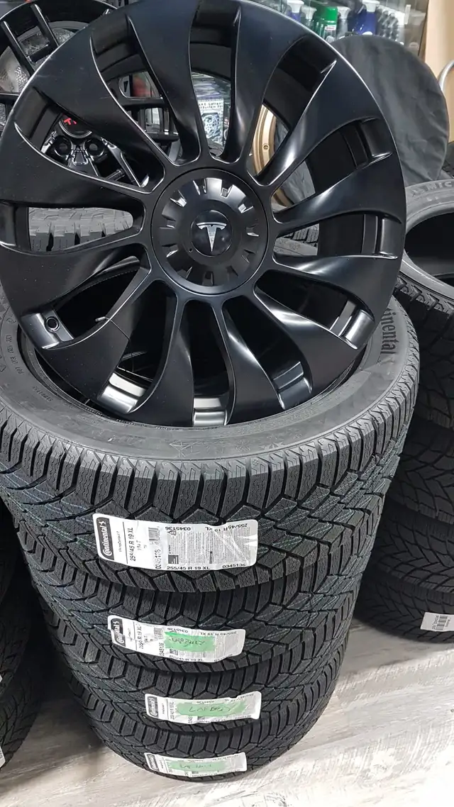 4163356214 Tesla Model 3 winter tire package 18" 23545R18 JSPEC in Tires & Rims in Markham / York Region - Image 9