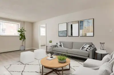 Amenities: Quiet Building • Air Conditioning • Updated Appliances Suite & Building: Bachelor, one-,...