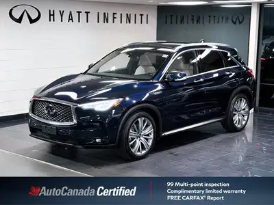 The 2021 INFINITI QX50 Essential Tech is a luxury compact crossover that bridges the gap between the...