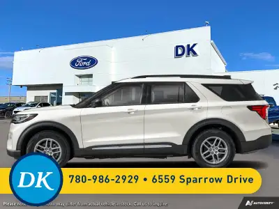 2nd Row 35/30/35 E-Z Entry Bench! THIS VEHICLE IS LOCATED AT DK FORD LEDUC This 2026 Explorer was bu...