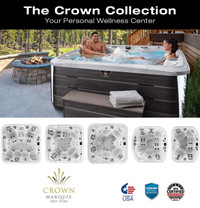 Marquis Spa Crown Hot Tubs Available!