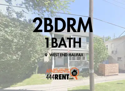 2 Bedroom Apartment West End Halifax *Quinpool* August 2025