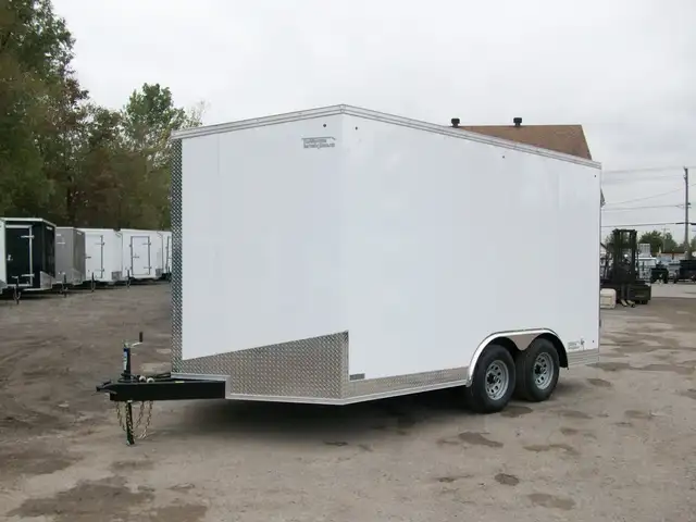 2025 Weberlane CARGO 8'.5in. X 14' V-NOSE 2X 5200LB. CONTRACTEUR in Cargo & Utility Trailers in Laval / North Shore - Image 4