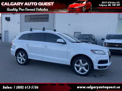 2013 Q7 TDI 3.0-liter turbocharged diesel V6 engine that produces 240 horsepower and a robust 406 lb...