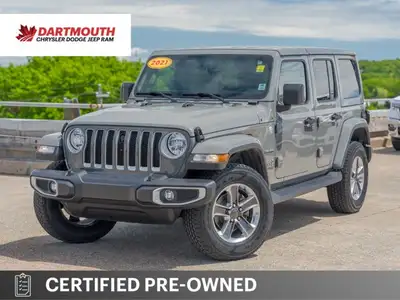 Come see this 2021 Jeep Wrangler Unlimited Sahara before it's too late! * This Jeep Wrangler is a Ba...