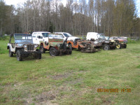 Jeeps and Military Vehicles