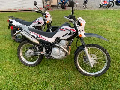 Adventure Awaits with This Immaculate Dual-Sport Legends! 2010 Yamaha XT250 ️ Barely Used: Only 3,57...
