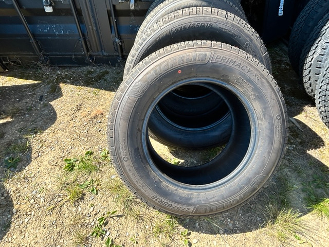 Set of 4: Michelin Primacy XC 275/65/18  *Take Off Tires* in Tires & Rims in Red Deer