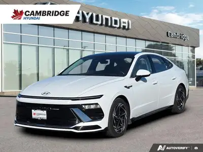 The 2024 Hyundai Sonata Preferred-Trend AWD, finished in pristine Serenity White with a sophisticate...