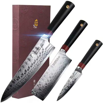 TUO Cutlery: Knife Sets, Chefs Knives, Japanese and German Steel, View more