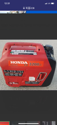 Honda Inverter Generator-Beware