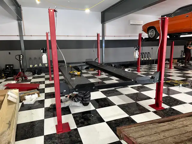 8000lbs Garage Storage Parking lift,  Four Post Parking Hoist62863735436291121