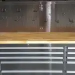 NEW 11 DRAWER 84 INCH STAINLESS STEEL TOOL BENCH/LED LIGHT 8411D in Tool Storage & Benches in Edmonton - Image 6