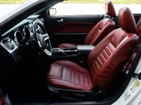 2007 Ford Mustang GT Convertible White Exterior on Red Interior and Powerful 8-Cylinder Engine. This... (image 9)
