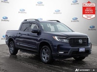 Odometer is 45575 kilometers below market average! Blue 2021 Honda Ridgeline Touring NAVIGATION | LE... (image 6)