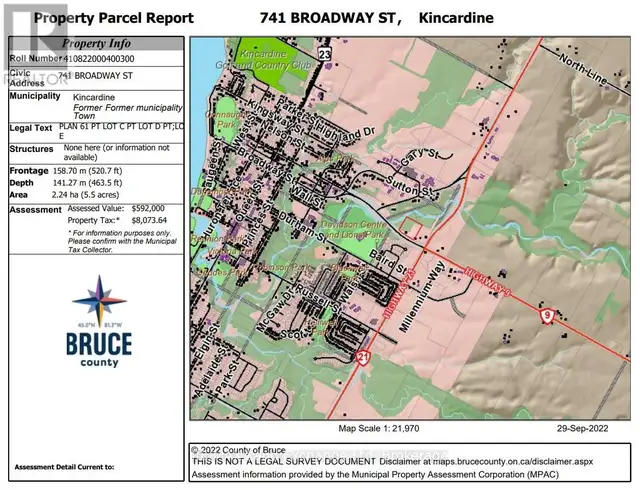 741 BROADWAY STREET Kincardine, Ontario in Land for Sale in Owen Sound - Image 6